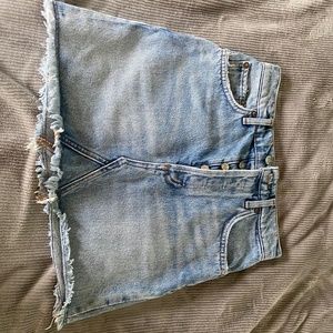 Revolve AGOLDE Jean skirt size 24